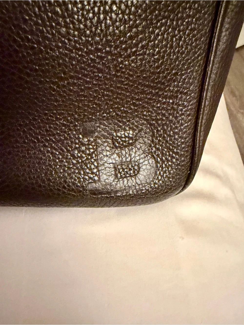 BALLY Italy Dark Brown Leather Crossbody Messenger Bag